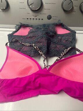 Bundle of two Victoria Secret bras.